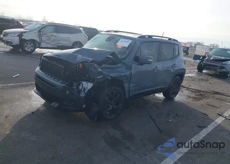 2017 Jeep Renegade Altitude Fwd from USA, damaged, VIN ZACCJABB3HPF71731